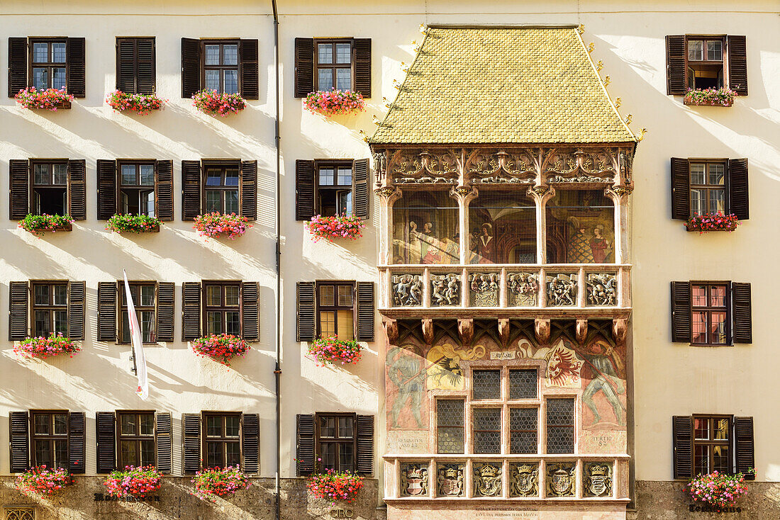 Goldenes Dachl, Innsbruck, Tirol, Österreich