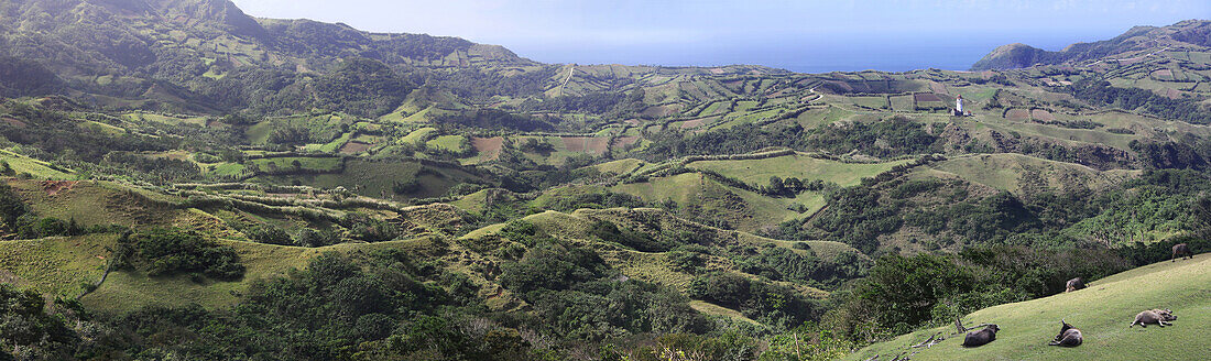 Marlboro Hills in Batanes, Batan Insel, Batanes, Philippinen, Asien