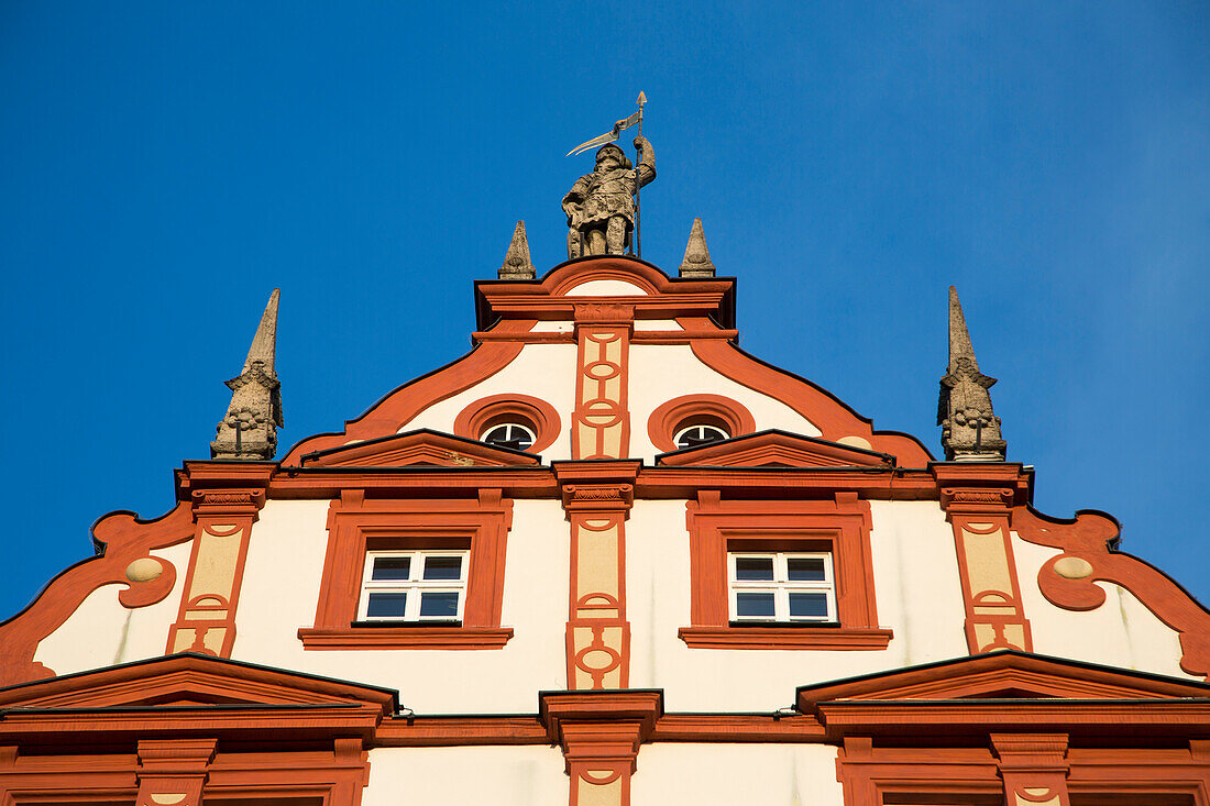 Exterior of Stadthaus, former chancery building, Coburg, Franconia, Bavaria, Germany
