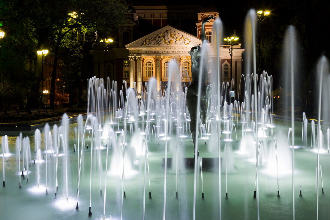 Ivan Vasov, National Theatre, City Garden Park, Sofia, Bulgaria, Europe