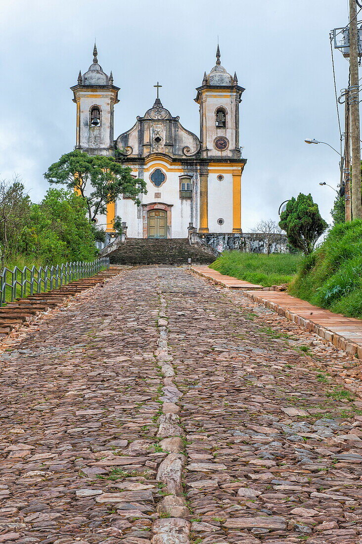 Sao Francisco de Paula Church, Ouro Preto, UNESCO World Heritage Site, Minas Gerais, Brazil, South America