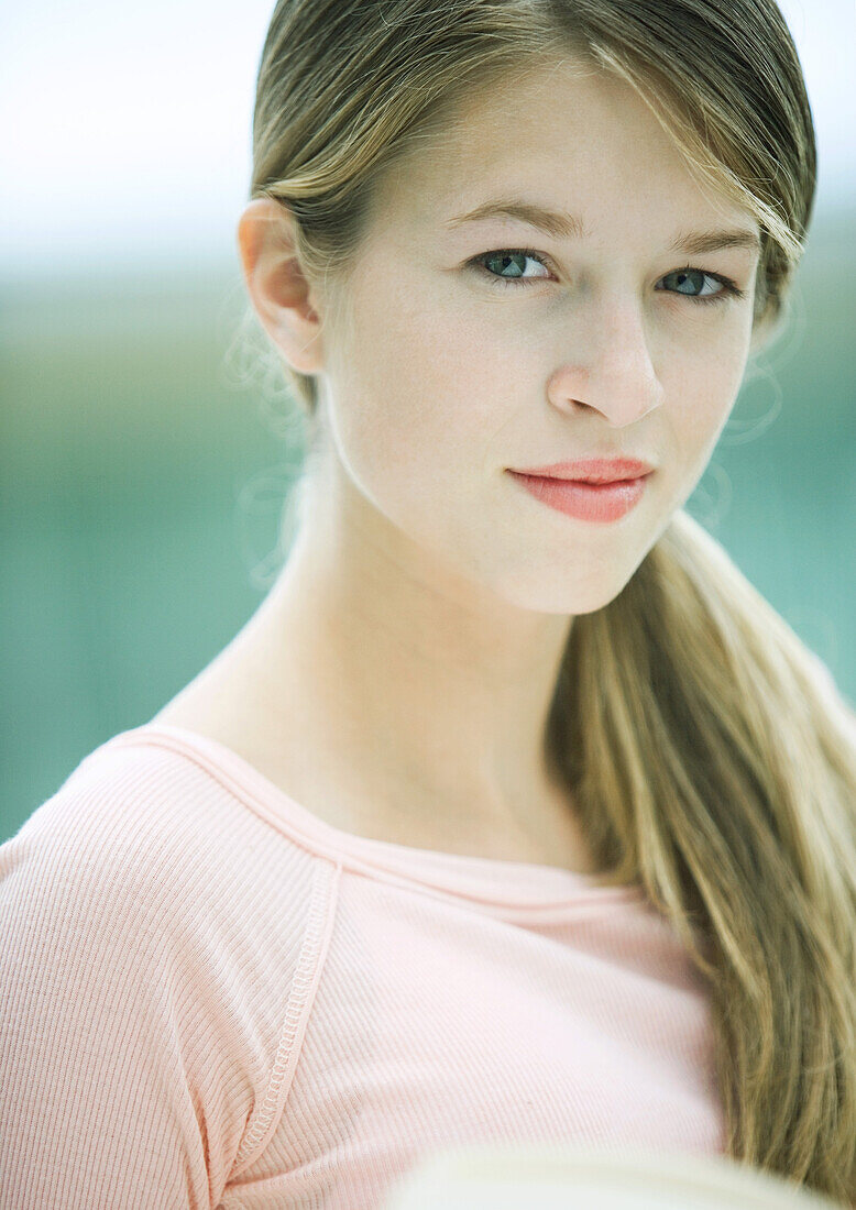 Teenage girl, portrait