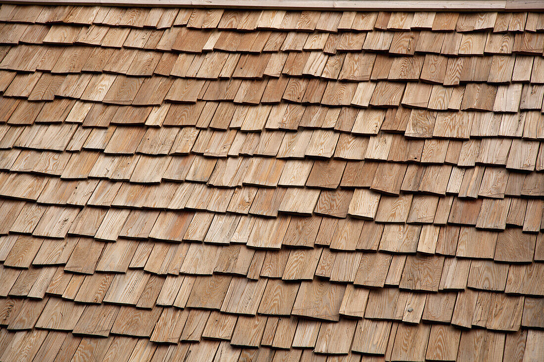 Detail of a wooden roof