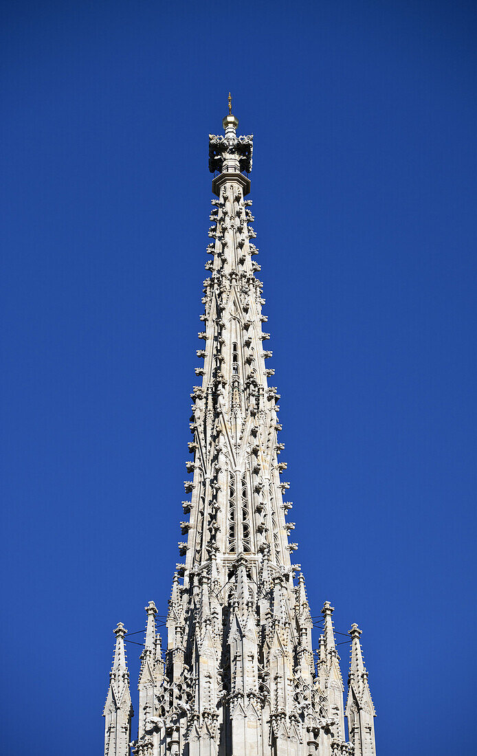 Spire on St Stephen's Cathedral, Vienna, Austria