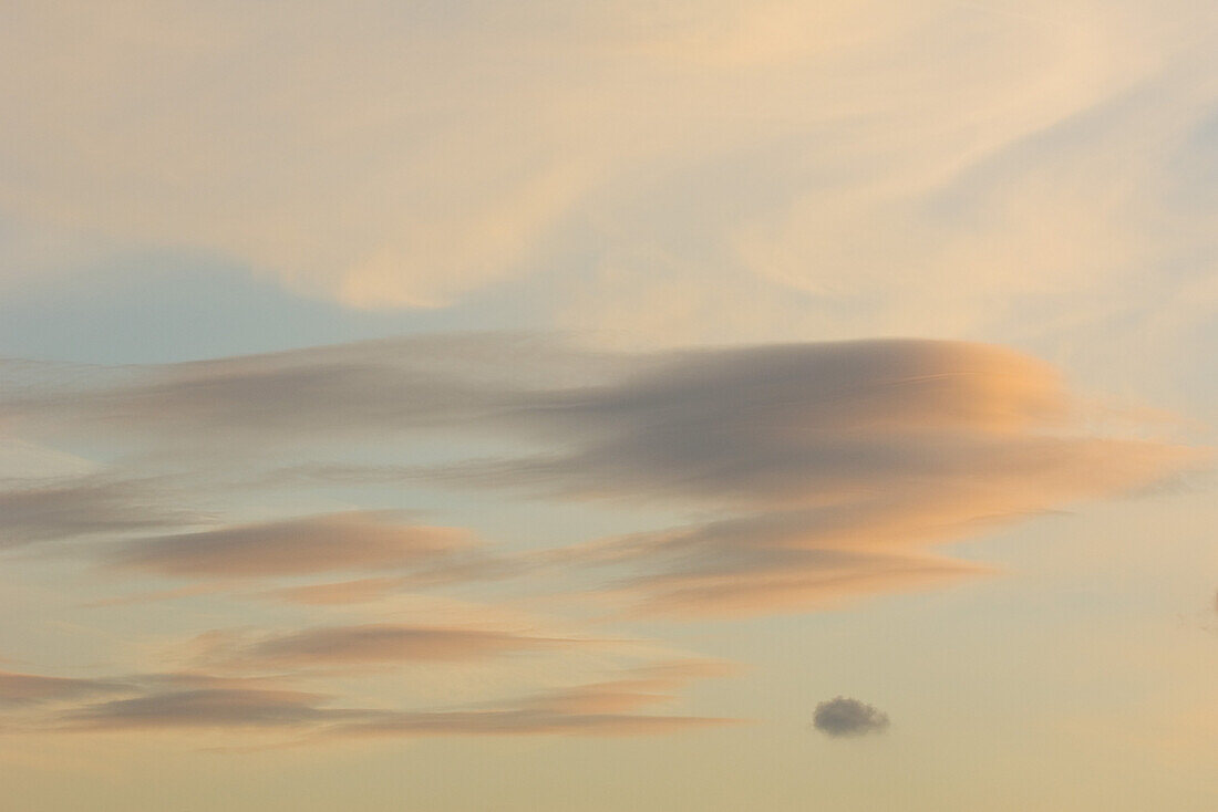 Cloudscape at twilight