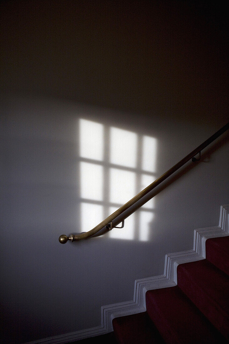 Detail of a wall and staircase