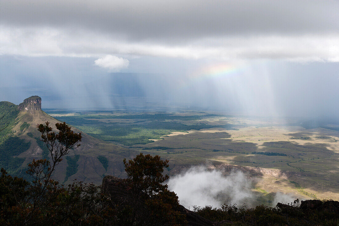 Regen über der Gran Sabana, Acopan Tepui, La Gran Sabana, Venezuela