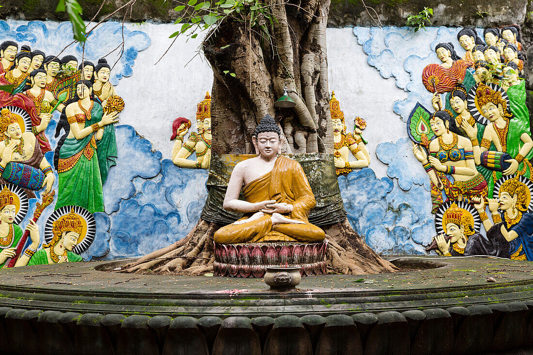 Buddha, Brahma Vihara Arama, Banjar Tegeha, Buleleng, Bali, Indonesien