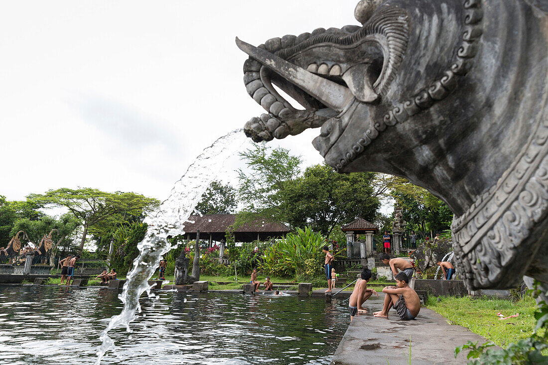 Water palace Tirta Gangga, Tirtagangga, Bali, Indonesia
