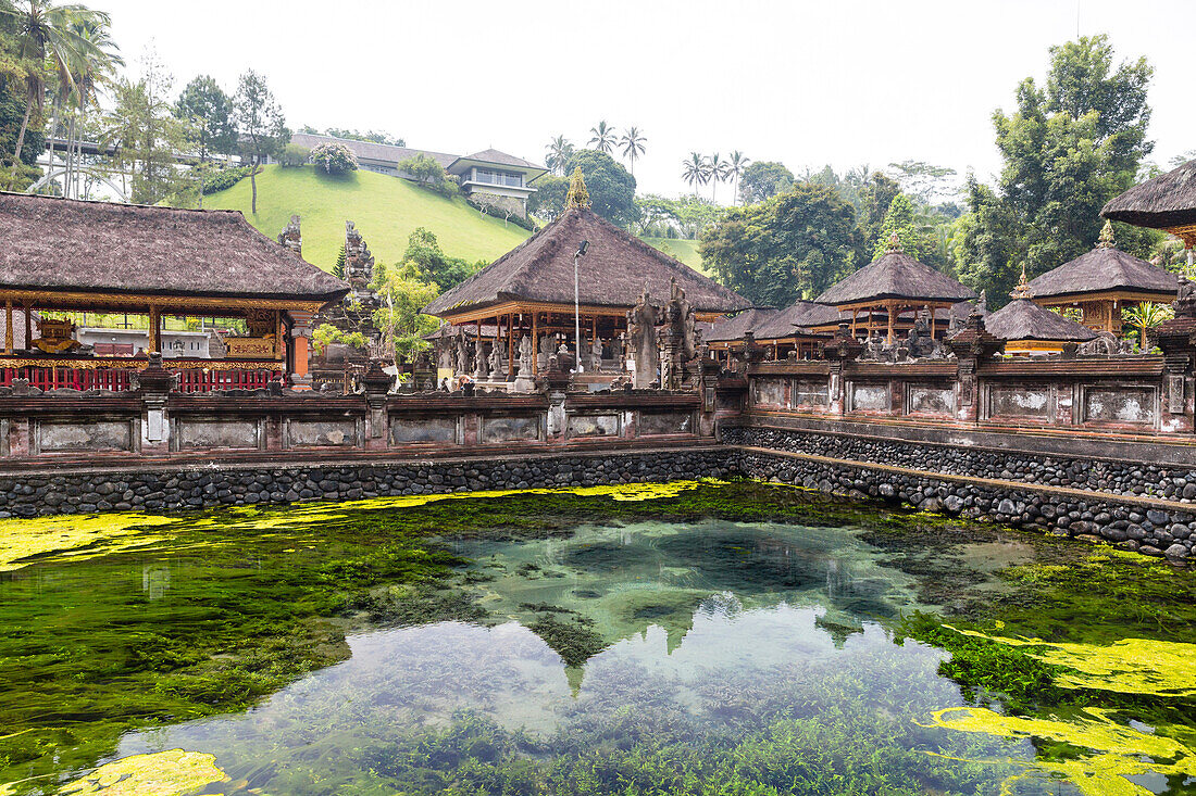 Spring sanctuary Pura Tirta Empul, Tampaksiring, Bali, Indonesia