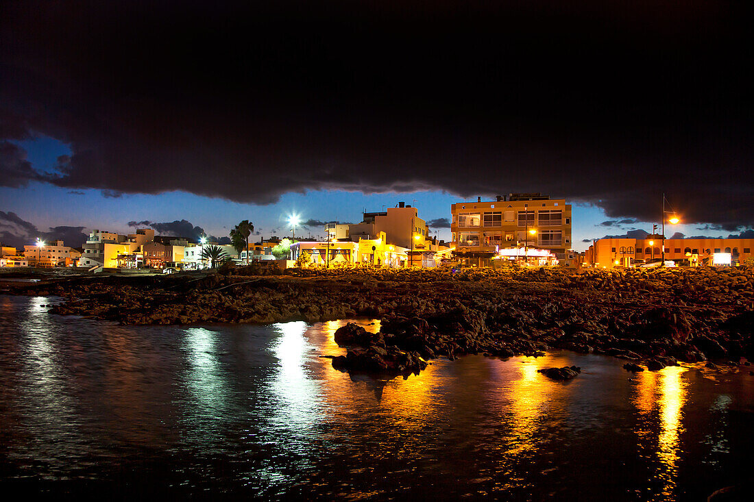 Abendstimmung, Corralejo, Fuerteventura, Kanarische Inseln, Spanien