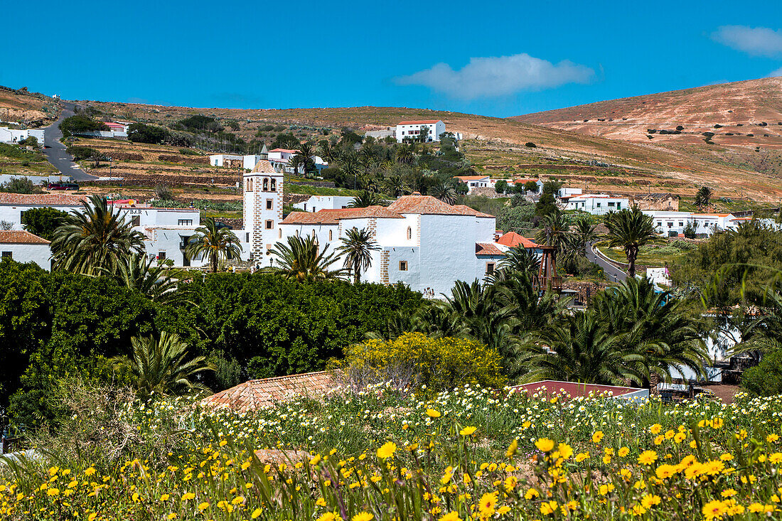 Blick auf Betancuria, Fuerteventura, Kanarische Inseln, Spanien