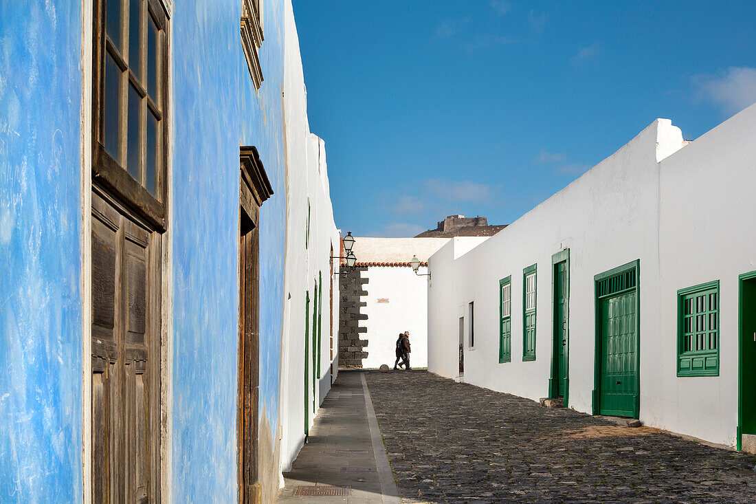 Alley in Teguise, Lanzarote, Canary Islands, Spain