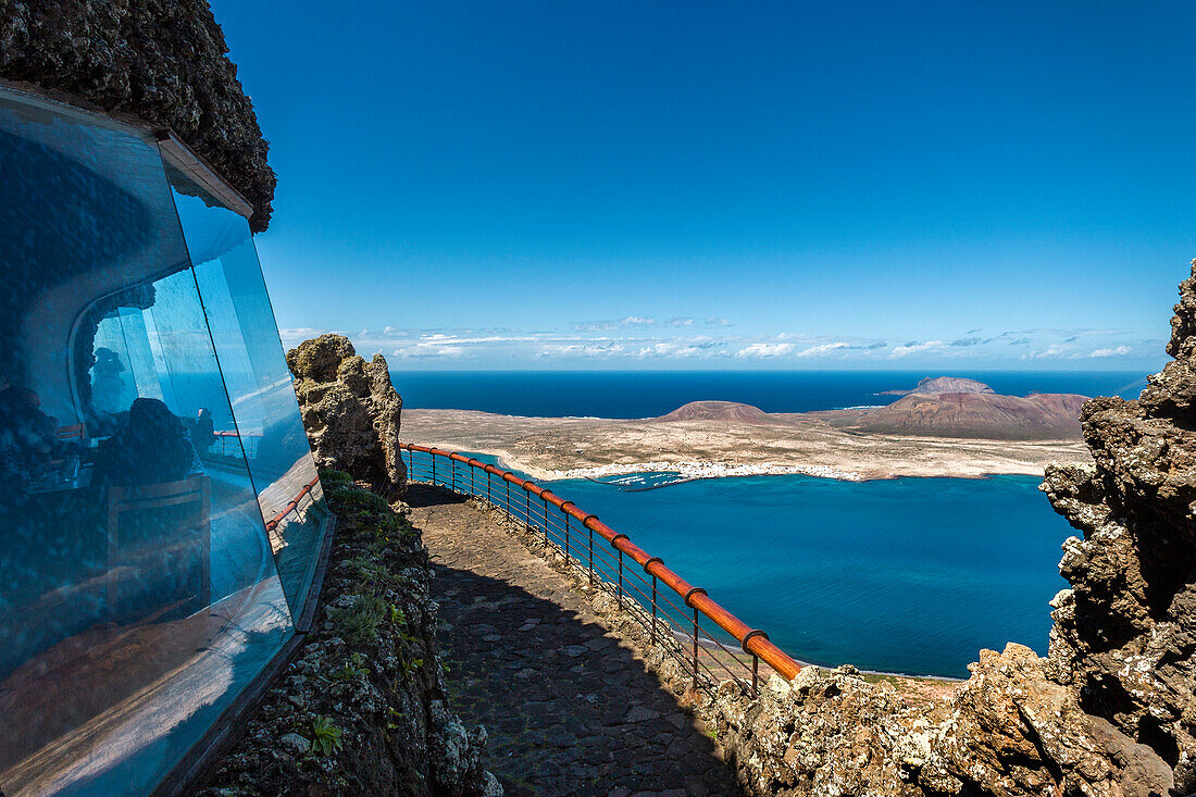 Mirador del Rio, architect Cesar Manrique, Lanzarote, Canary Islands, Spain