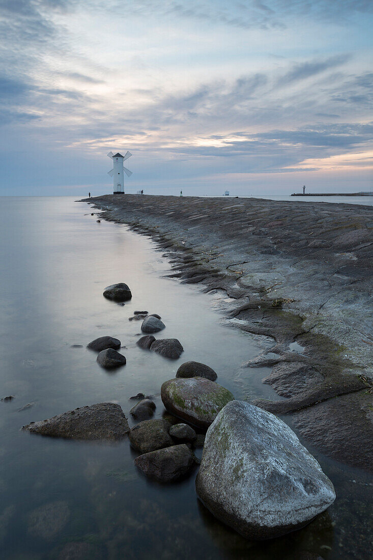 Old Swinoujscie Lighthouse, Swinoujscie, Usedom, Baltic sea, West Pomeranian Voivodeship, Poland