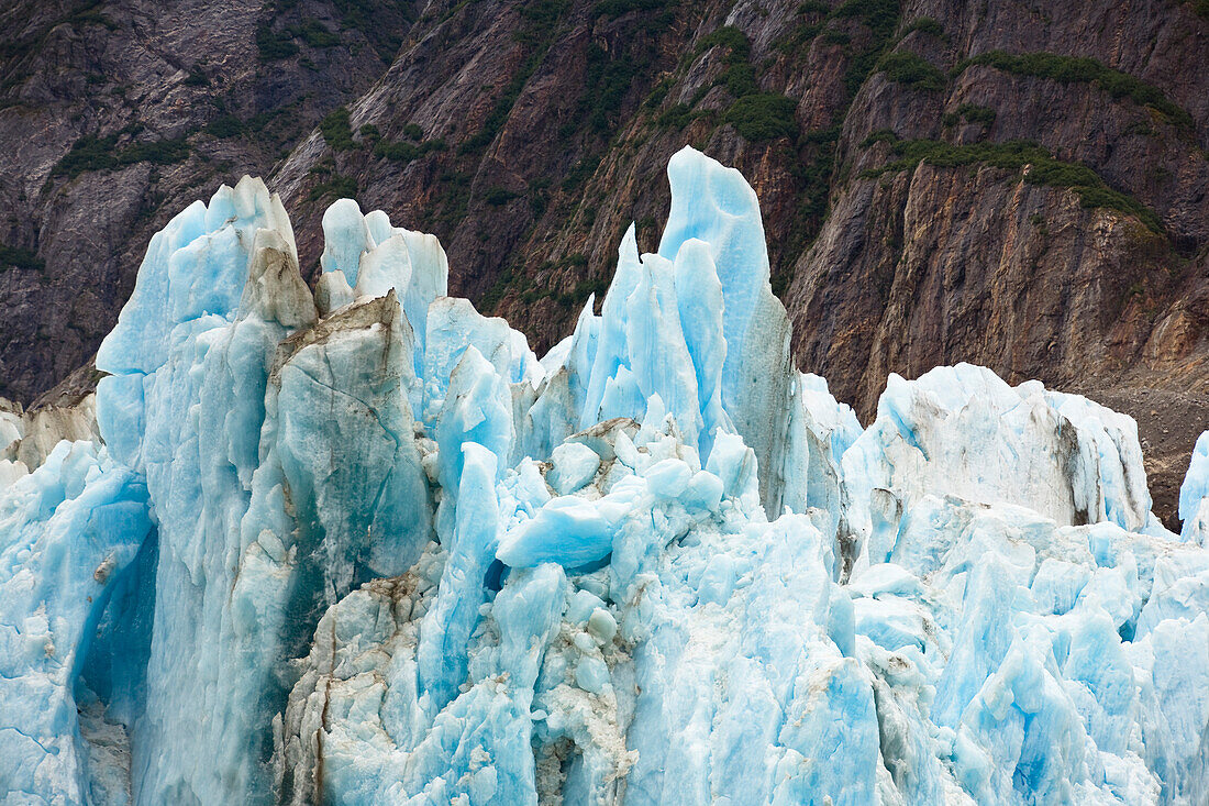 Dawes Gletscher, Endicott Arm, Inside Passage, Südost-Alaska, USA