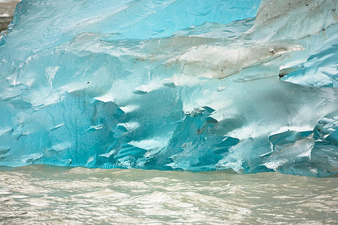 iceberg in Endicott Arm, Inside Passage, Southeast Alaska, USA