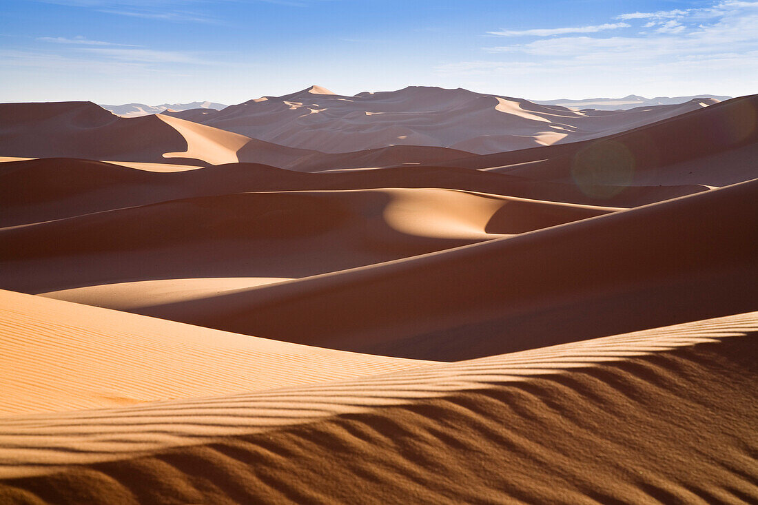 Sanddunes, Erg Murzuk, libyan desert, Libya, Sahara, North Africa