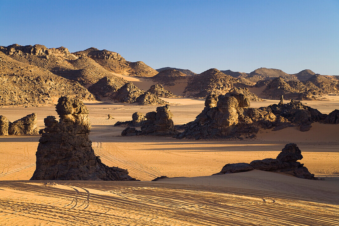 Libyan Desert, Akakus mountains, Libya, Sahara, North Africa