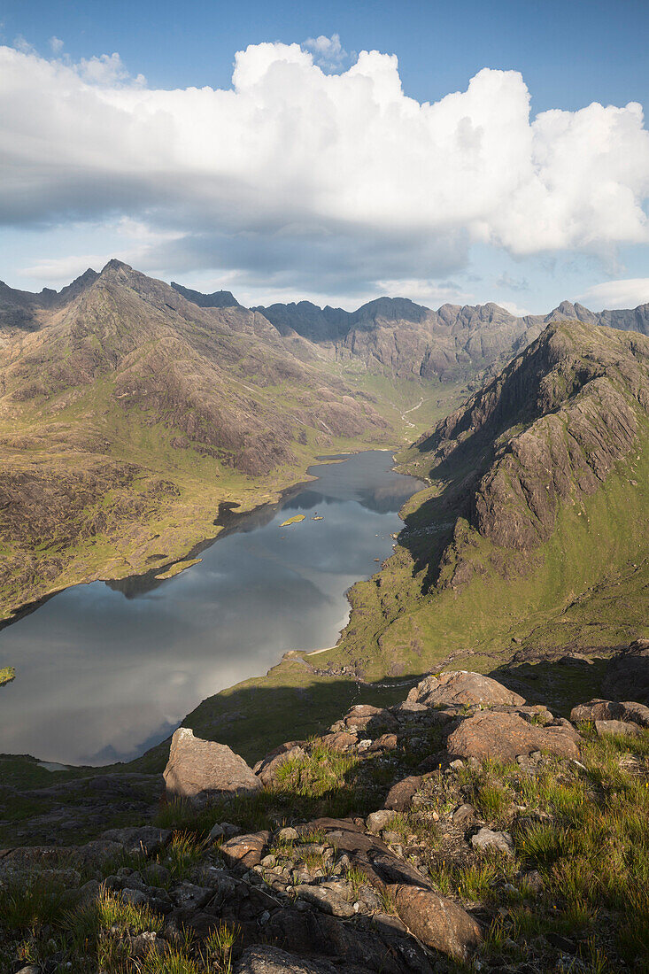 Loch Coruisk, Insel Skye, Inneren Hebriden, Highland, Schottland, Vereinigtes Königreich