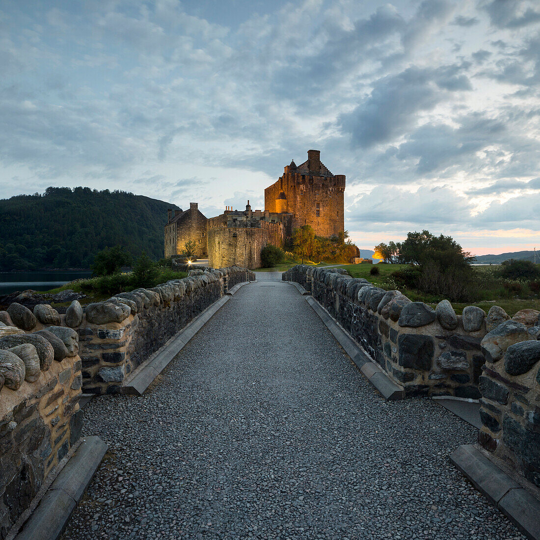 Loch Duich, Loch Alsh, Dornie, Highland, Scotland, United Kingdom