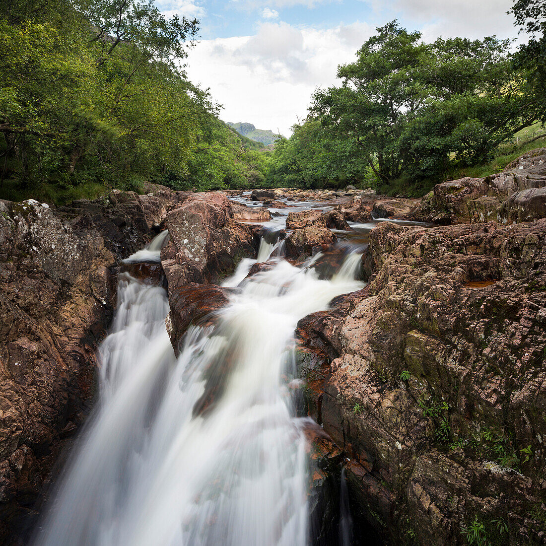 Water of Nevis, Highland, Schottland, Vereinigtes Königreich