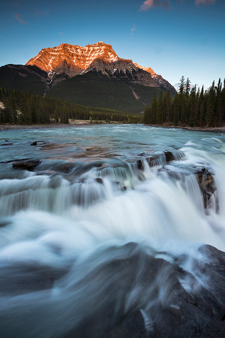 Athabasca Falls, Jasper National Park, Icefields Parkway, Alberta, Rocky Mountains, Canada