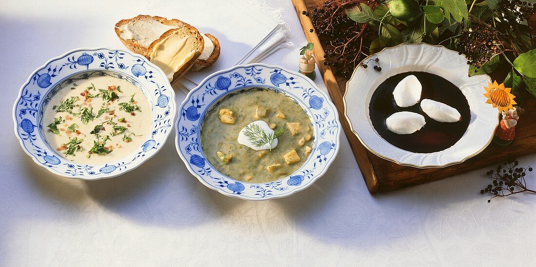 Soups from Saxony and Saxony-Anhalt