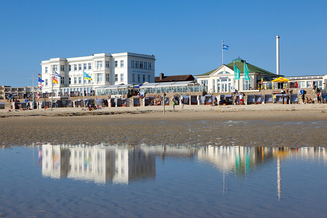 Weststrand, Insel Norderney, Ostfriesland, Niedersachsen, Deutschland