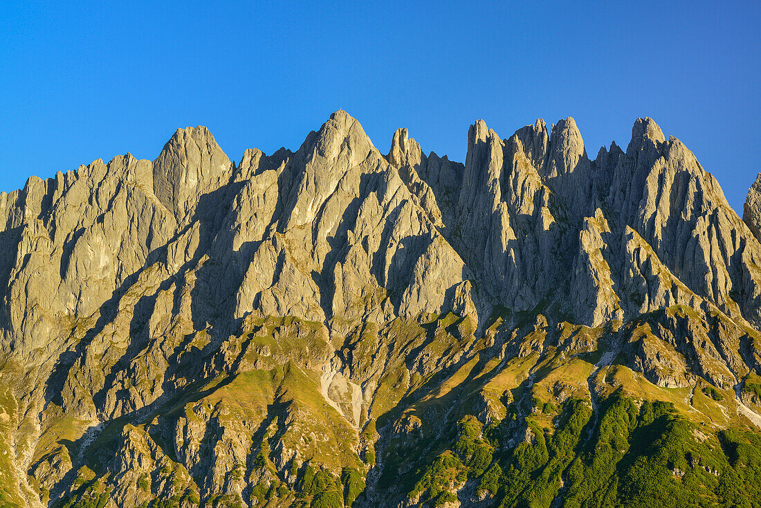 Mandlwand ridge at Hochkoenig, Berchtesgaden range, Salzburg, Austria