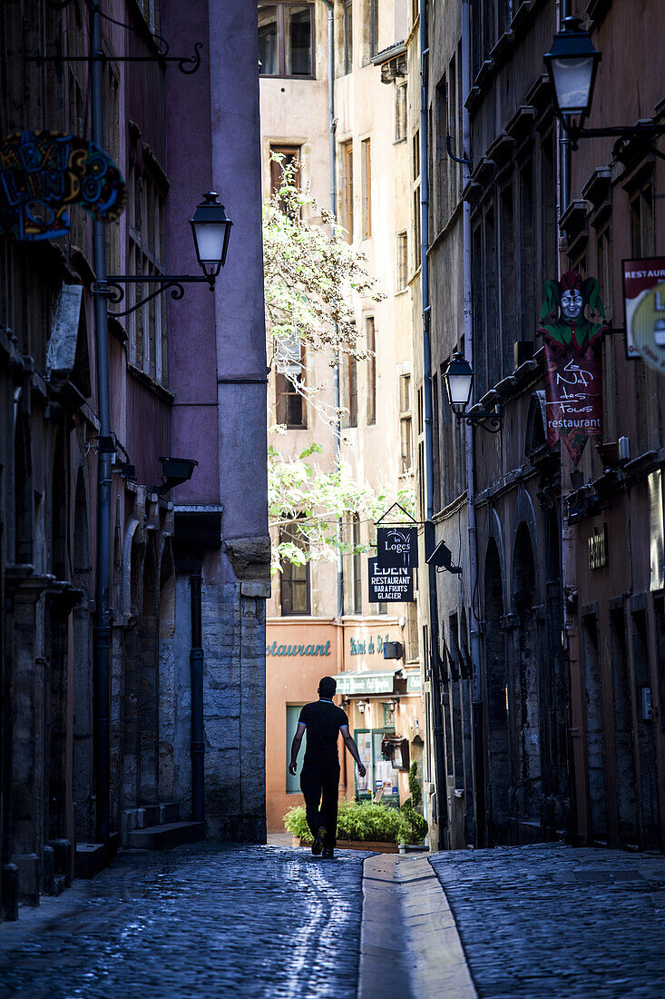 Vieux Lyon, , Rhone Alps, France, Europe