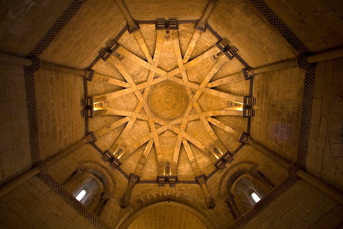 Vault, Torres del rio church. Navarre. Spain