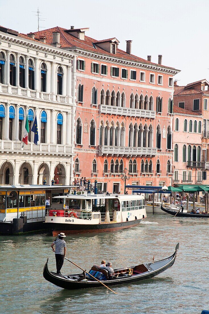 canal grande, venice, veneto, italy, europe