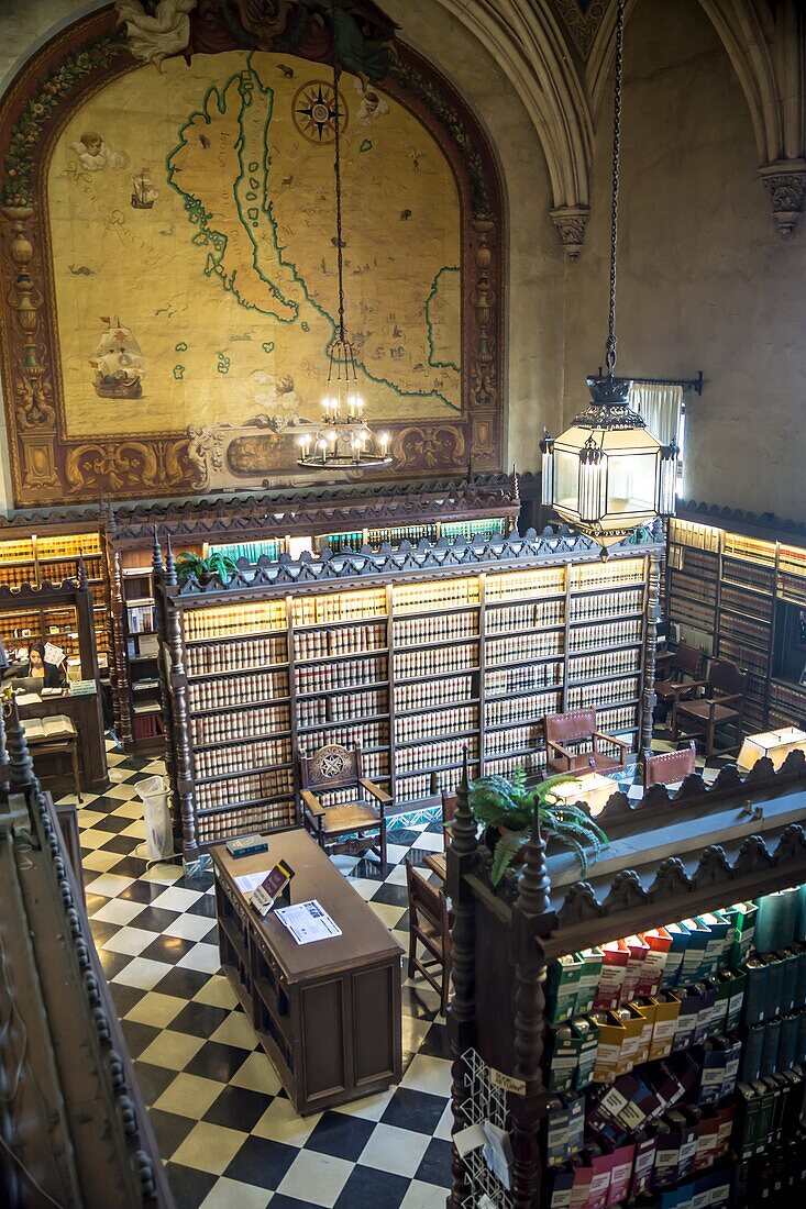 The public law library at Santa Barbara City Hall in California.