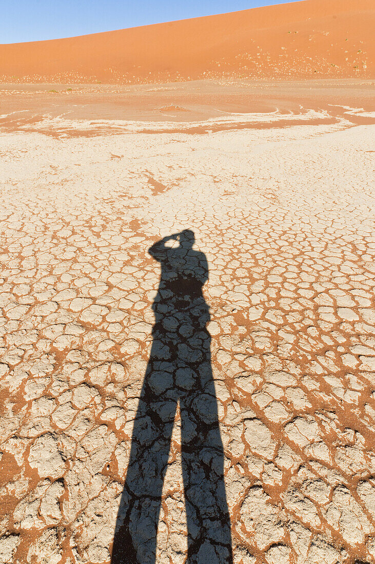 View of dunes, Sossusvlei, Namib Desert, Namib Naukluft Park, Namibia, Africa, M.R.