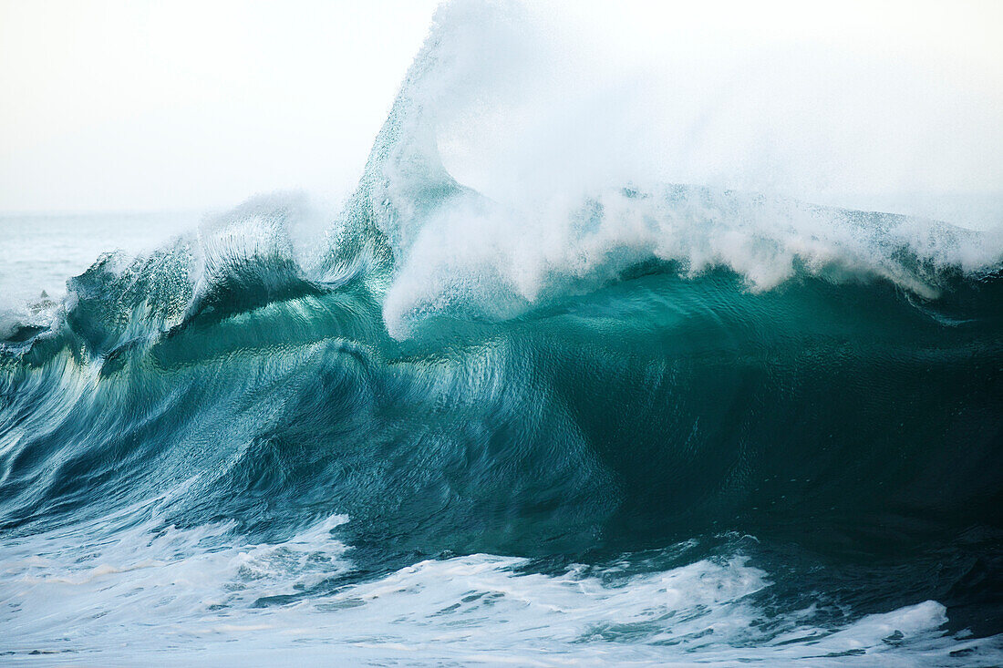 Hawaii, Large Wave In Hawaii.