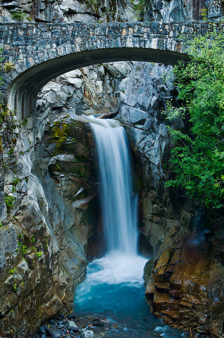 Washington, Mount Rainier National Park, Christine Falls.