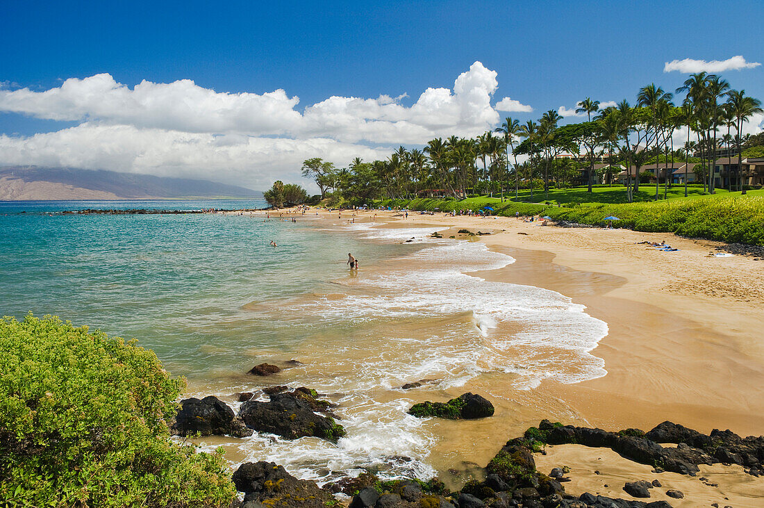 Hawaii, Maui, Wailea Resort, Ulua Beach.