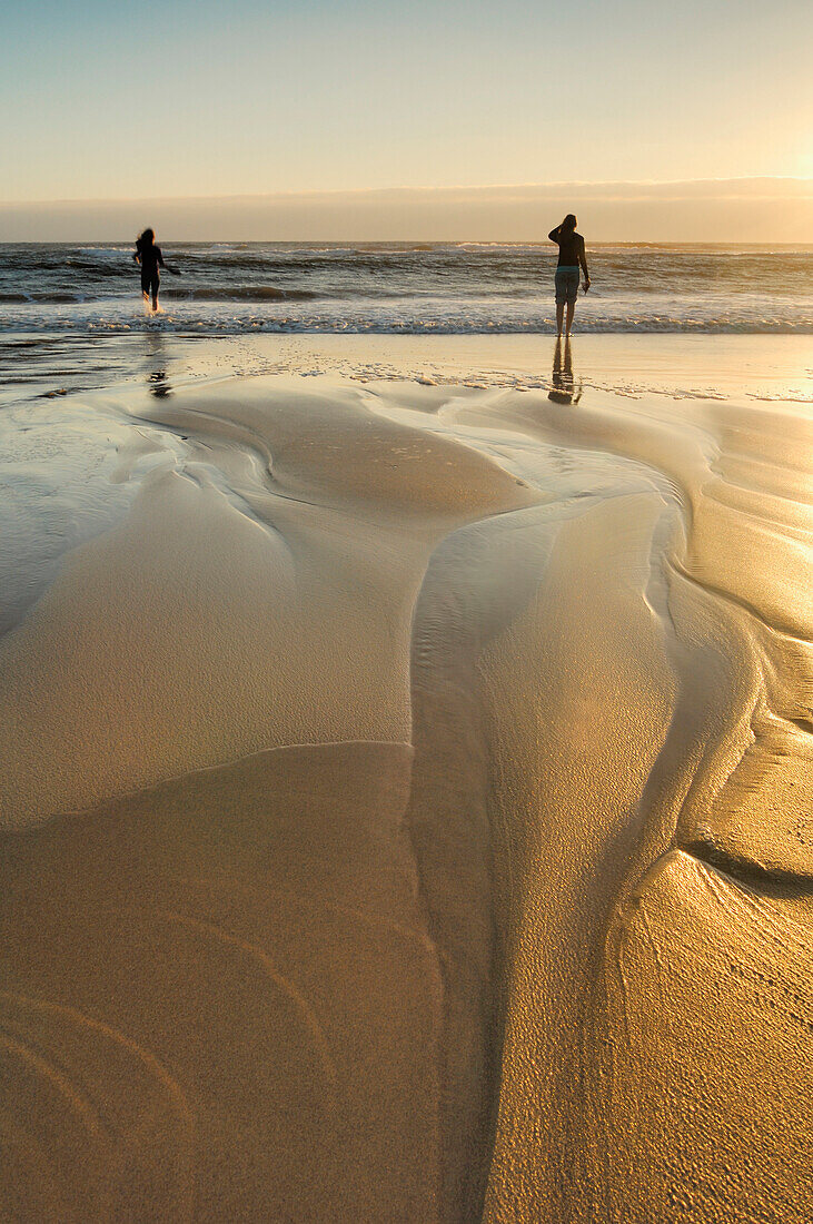 Sunset On Beverly Beach, Oregon