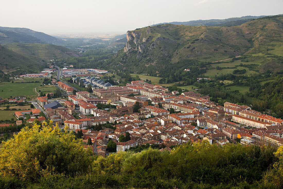 the touristic village of Ezcaray La Rioja