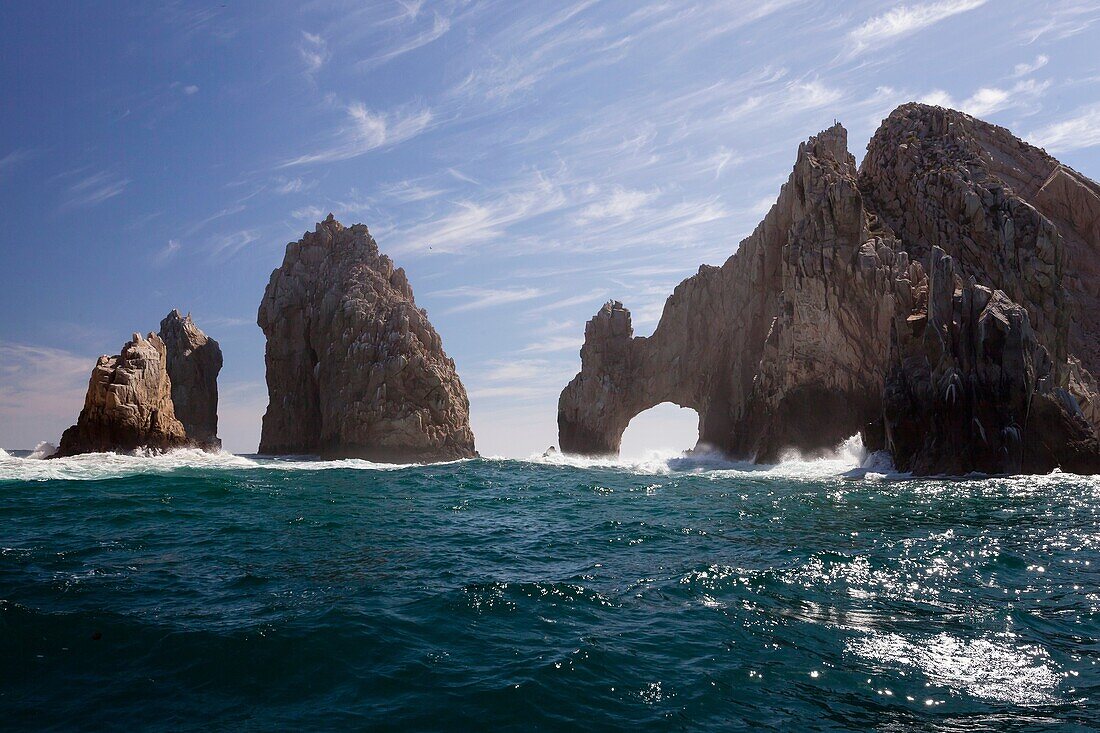 The Archs: Land's end, at Cabo San Lucas, Baja California Sur, Mexico.
