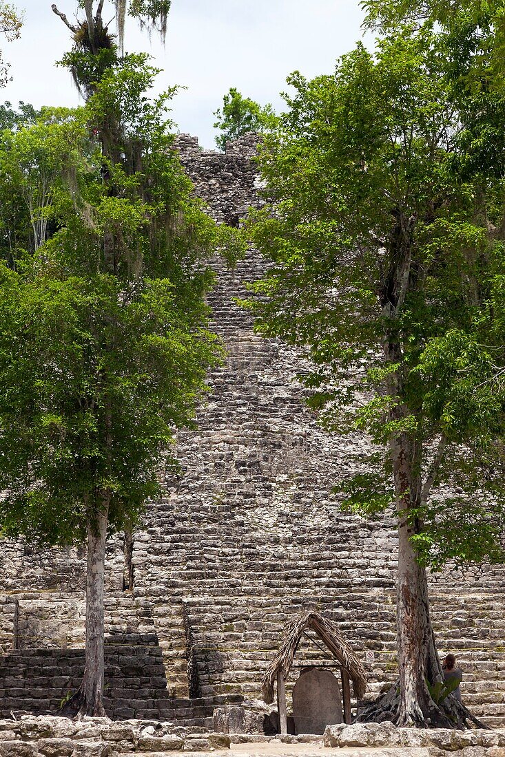 Cobá: Mayan Archeological Ruins at Yucatan Peninsula.