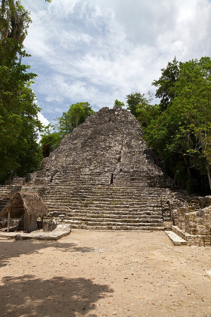 Cobá: Mayan Archeological Ruins at Yucatan Peninsula.