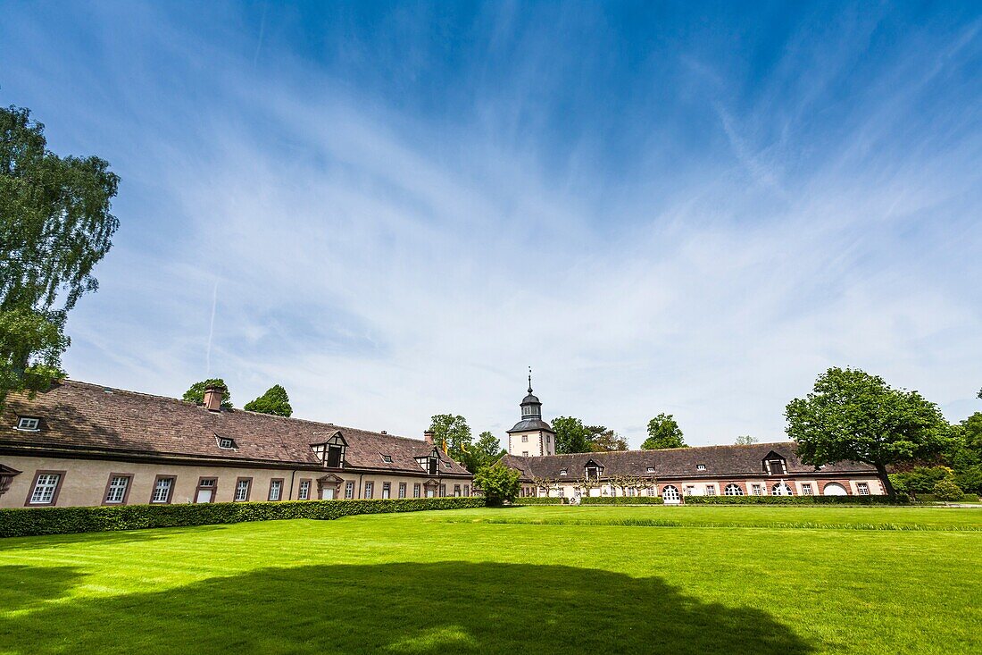 Former monastery of Corvey, Hoexter, North Rhine-Westphalia, Germany, Europe