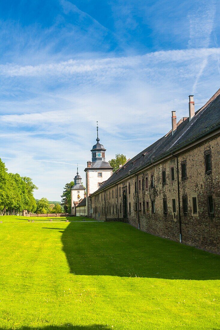 Former monastery of Corvey, Hoexter, North Rhine-Westphalia, Germany, Europe