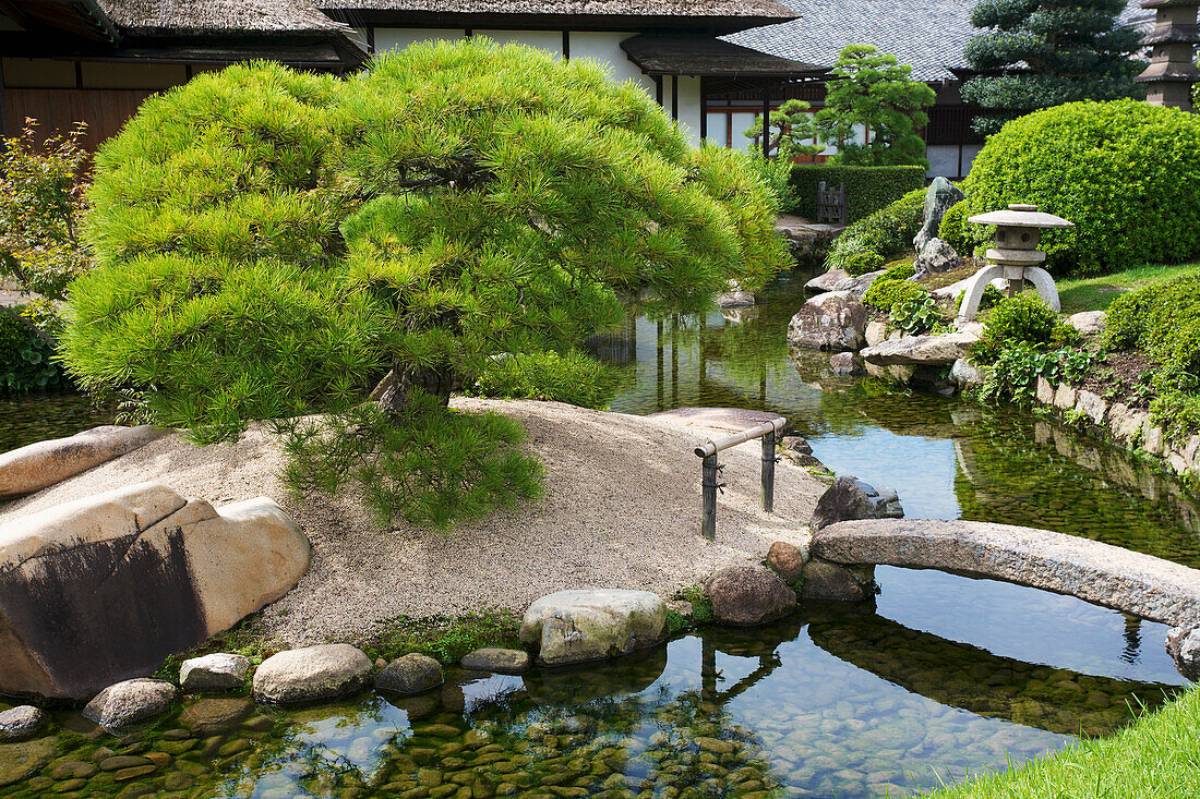 'Koraku-En Gardens; Okayama, Okayama Prefecture, Japan'