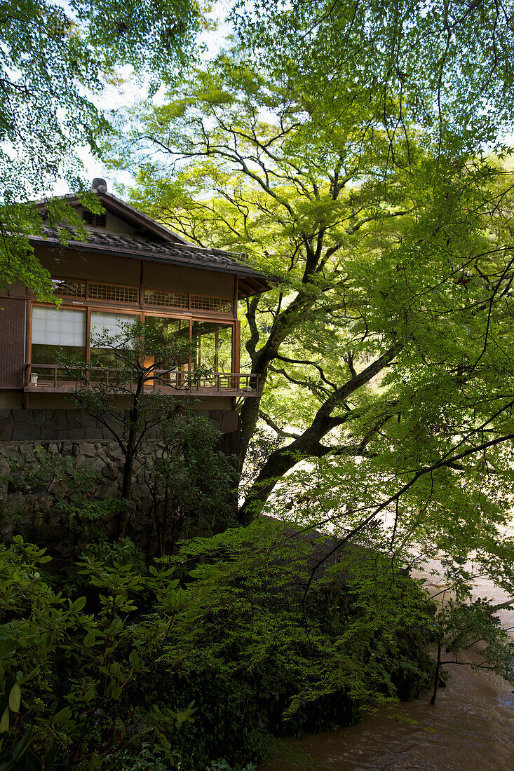 'Hoshinoya Ryokan; Arashiyama, Kyoto, Japan'