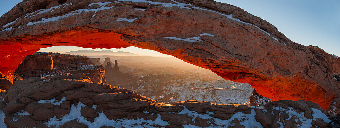 'Sunrise at Mesa Arch, Canyonlands National Park; Utah, United States of America'