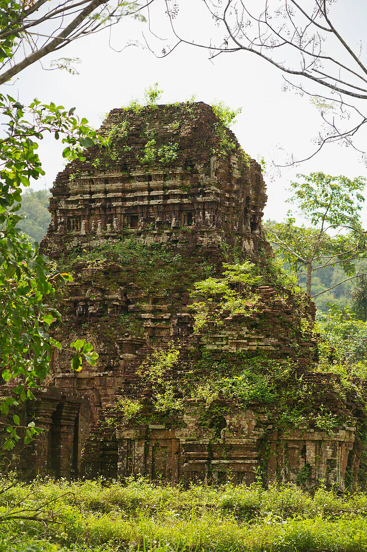 'My Son Sanctuary, the remains of the kingdom of Champa, now a UNESCO World Heritage site, near Hoi An; Vietnam'