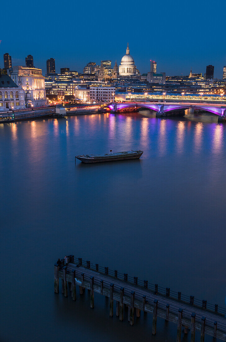 'St. Paul's Cathedral and Blackfriars; London, England'